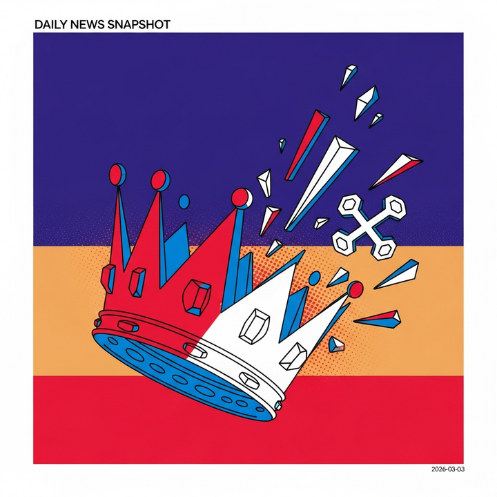 03-03-2026. Snapshot of the Day - “Who's in Charge of Iran's Government After…”