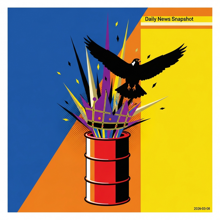 08-03-2026. Snapshot of the Day - “Middle East crisis live: Mojtaba Khamenei chosen…”